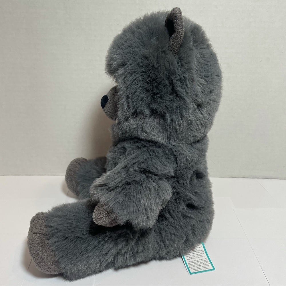 RARE RETIRED STILL SEALED MFG PLASTIC BNWT Jellycat Wilf Wolf GREAT GIFT! - Picture 6 of 16